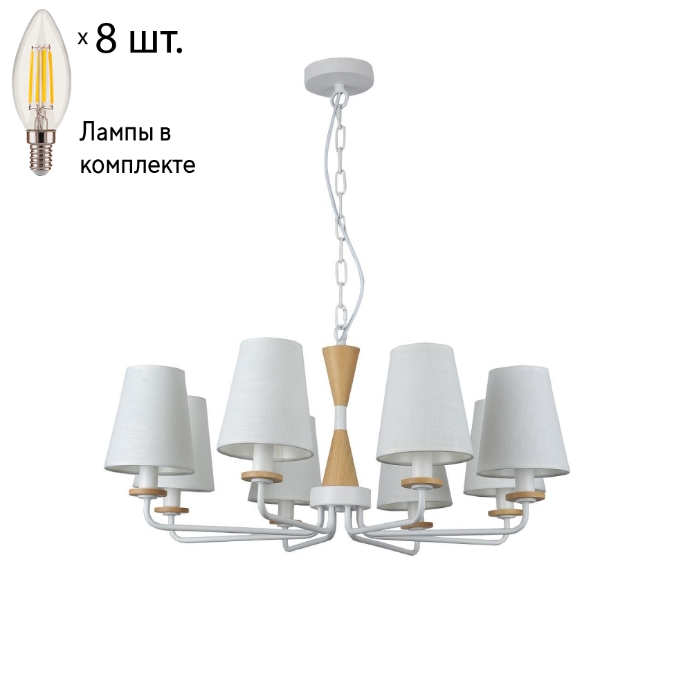 

Подвесная люстра с лампочками F-Promo Arbor 2736-8P+Lamps E14 Свеча