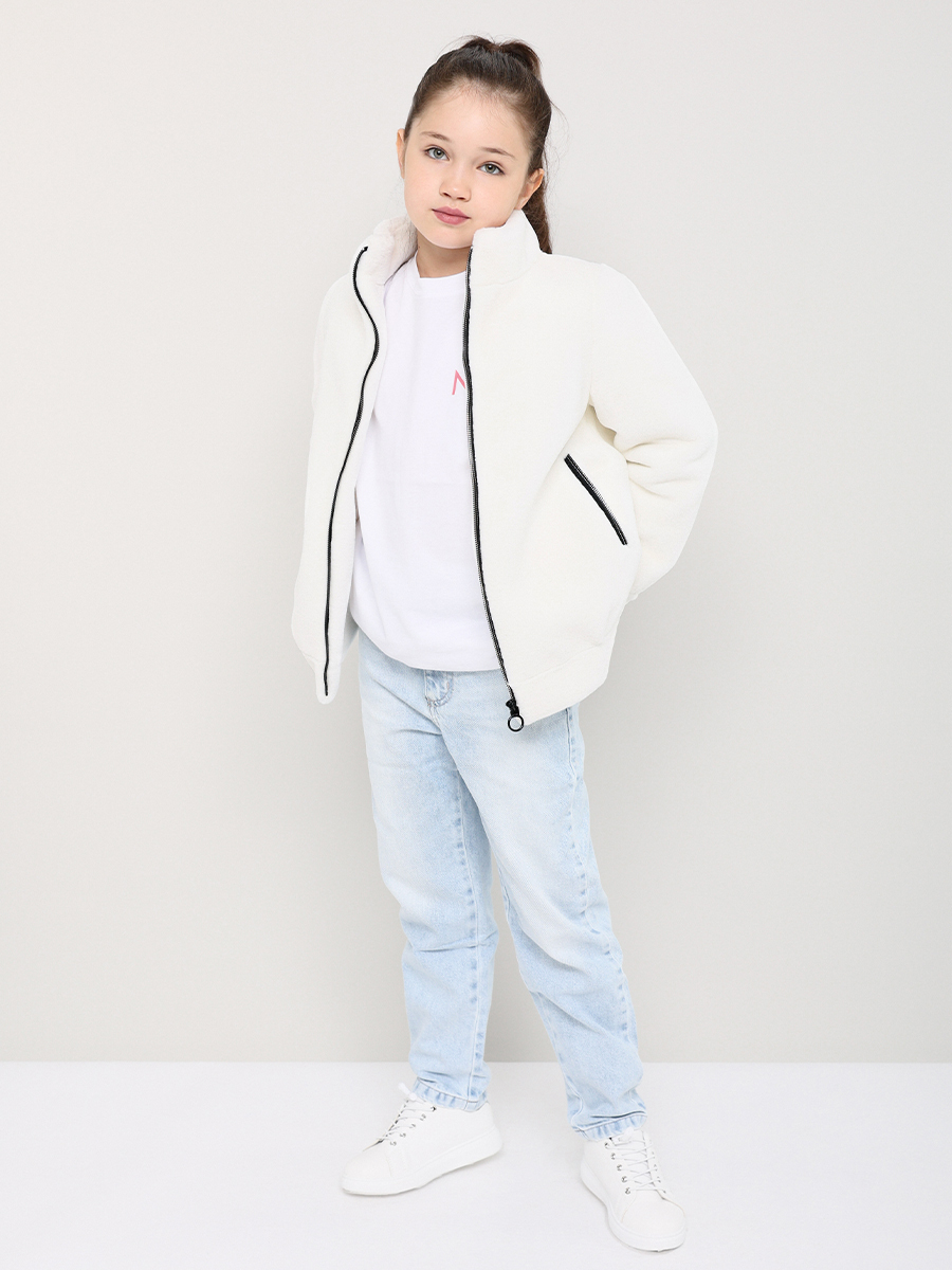 

Бомбер ALEF 216D-172, белый, 116, 216D-172