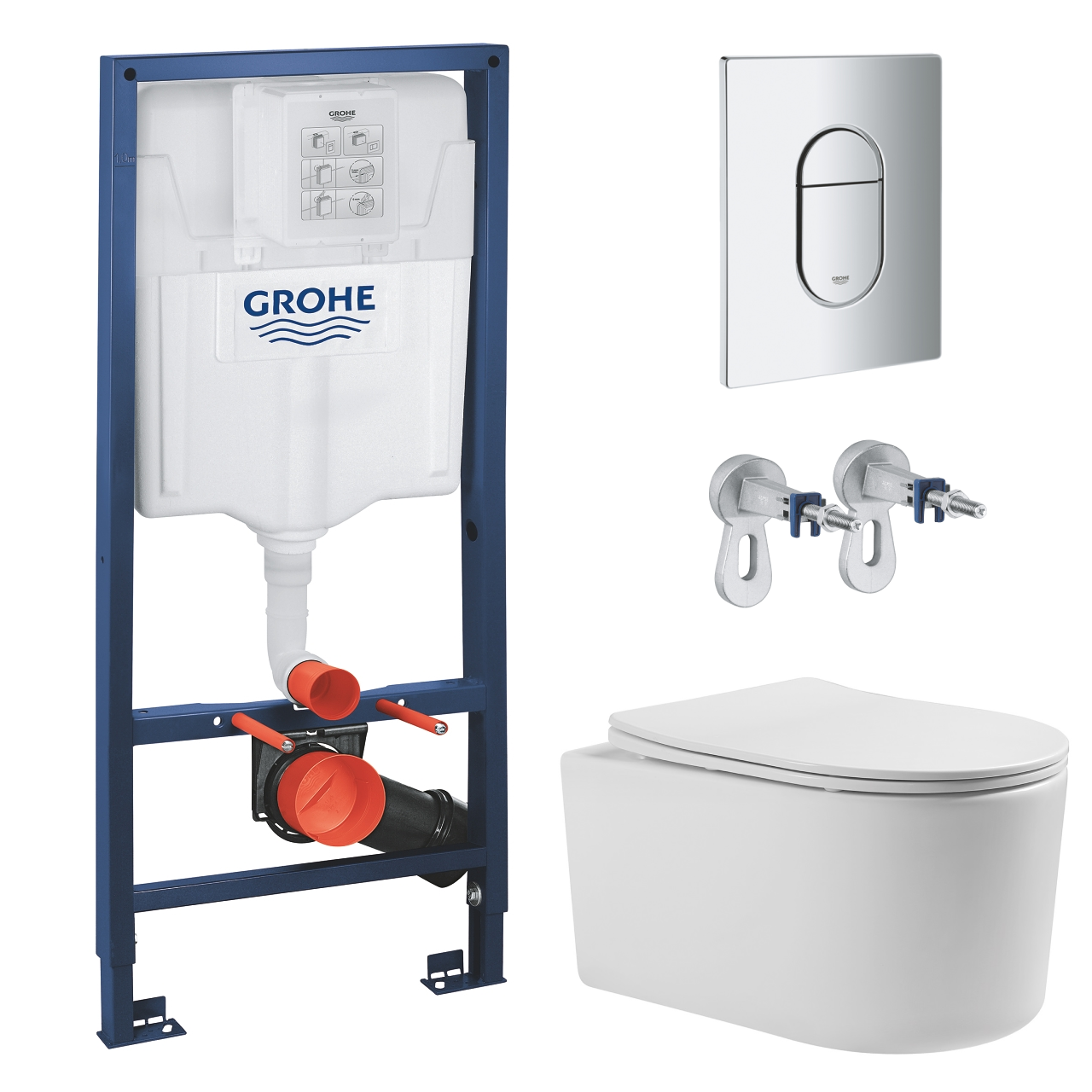 

Комплект инсталляции GROHE с унитазом Aquatek МИЯ и сиденьем с микролифтом (NW0165)