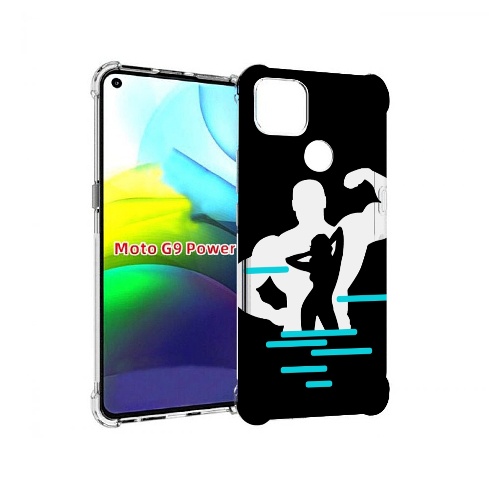 

Чехол MyPads фитнес-тренировка для Motorola Moto G9 Power, Прозрачный, Tocco