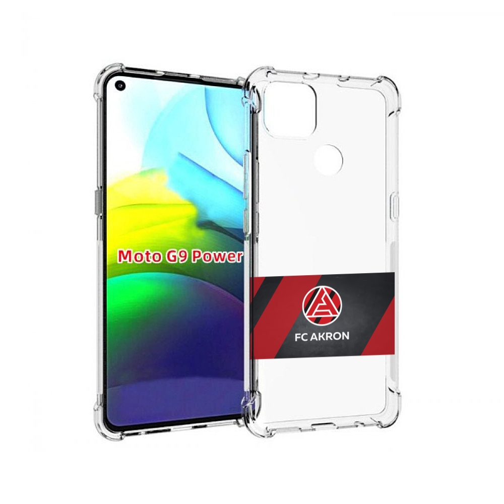 

Чехол MyPads фк акрон тольятти мужской для Motorola Moto G9 Power, Прозрачный, Tocco