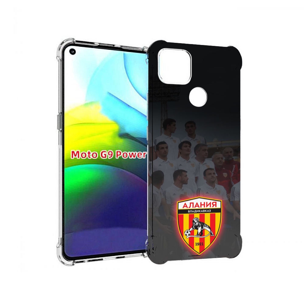 

Чехол MyPads фк алания владикавказ мужской для Motorola Moto G9 Power, Прозрачный, Tocco