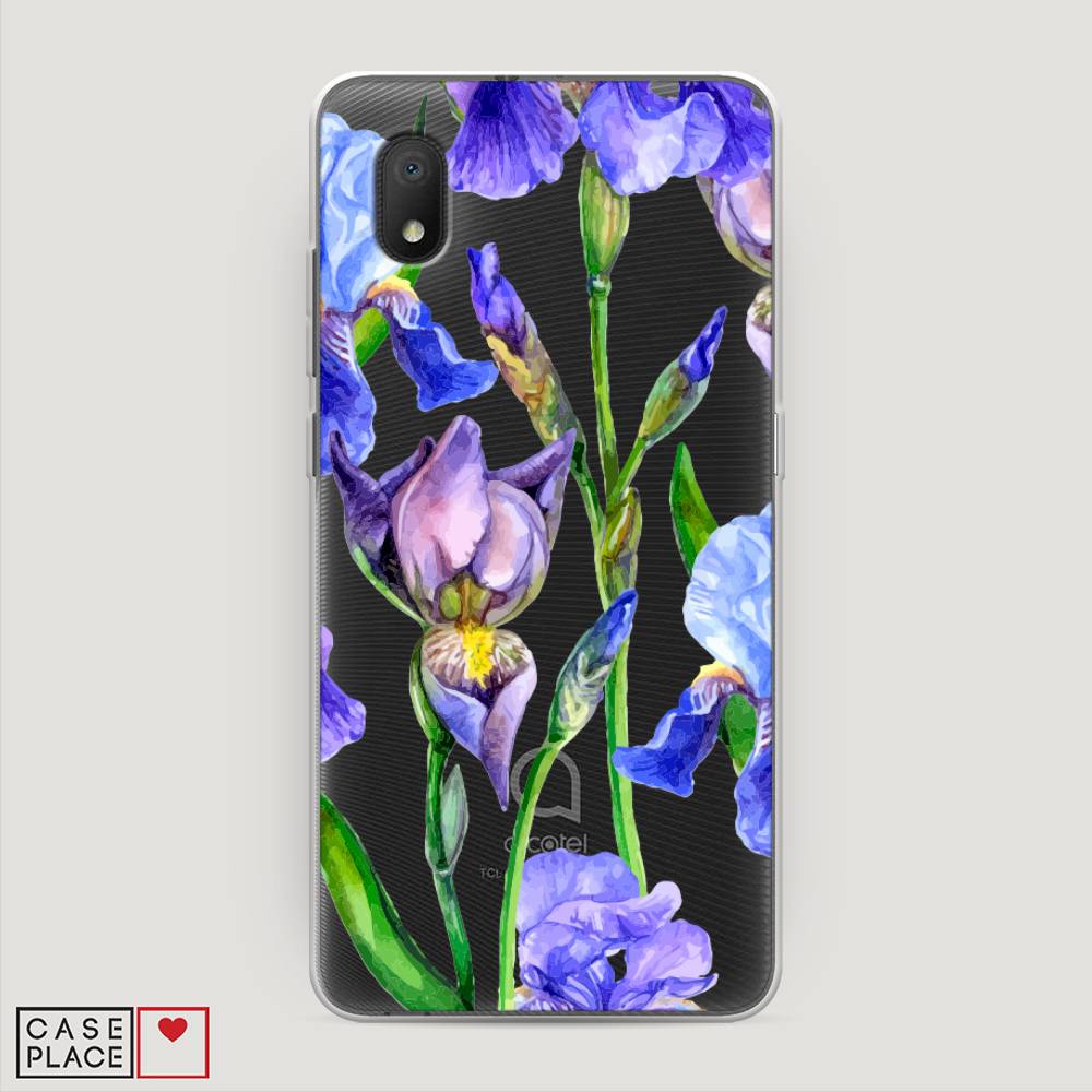 

Чехол Awog на Alcatel 1B (2020) 5002D / Алкатель 1B (2020) 5002D "Синие ирисы", 171150-8