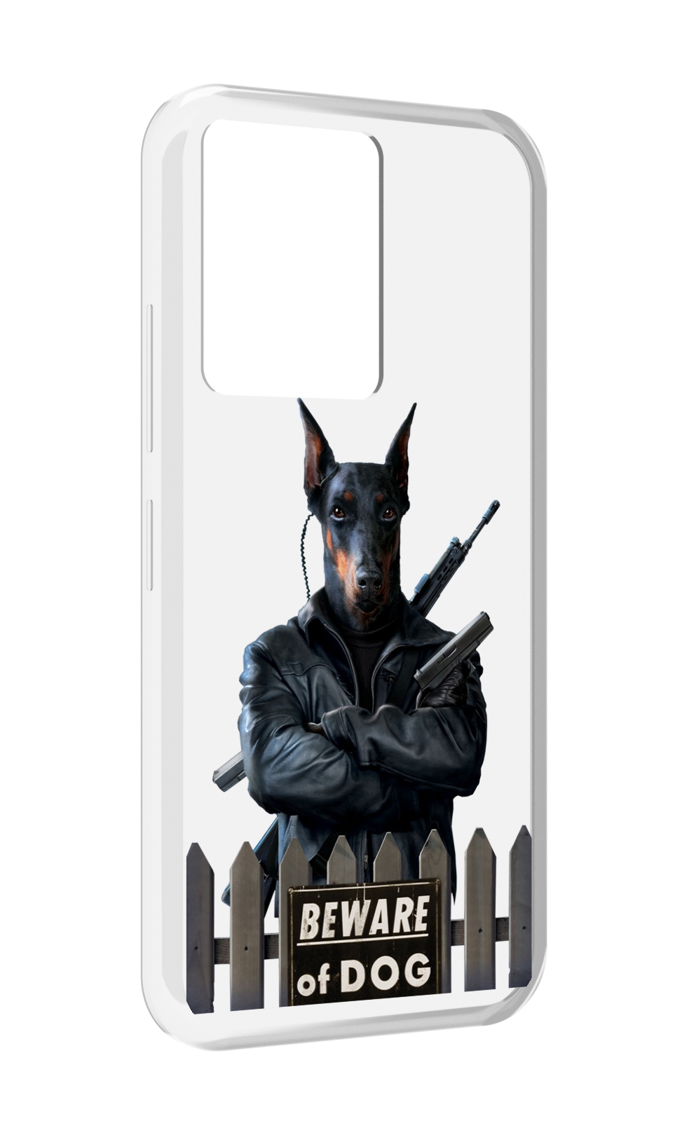 

Чехол MyPads доберман для Infinix Note 12 5G X671 / Note 12 Pro 5G, Прозрачный, Tocco