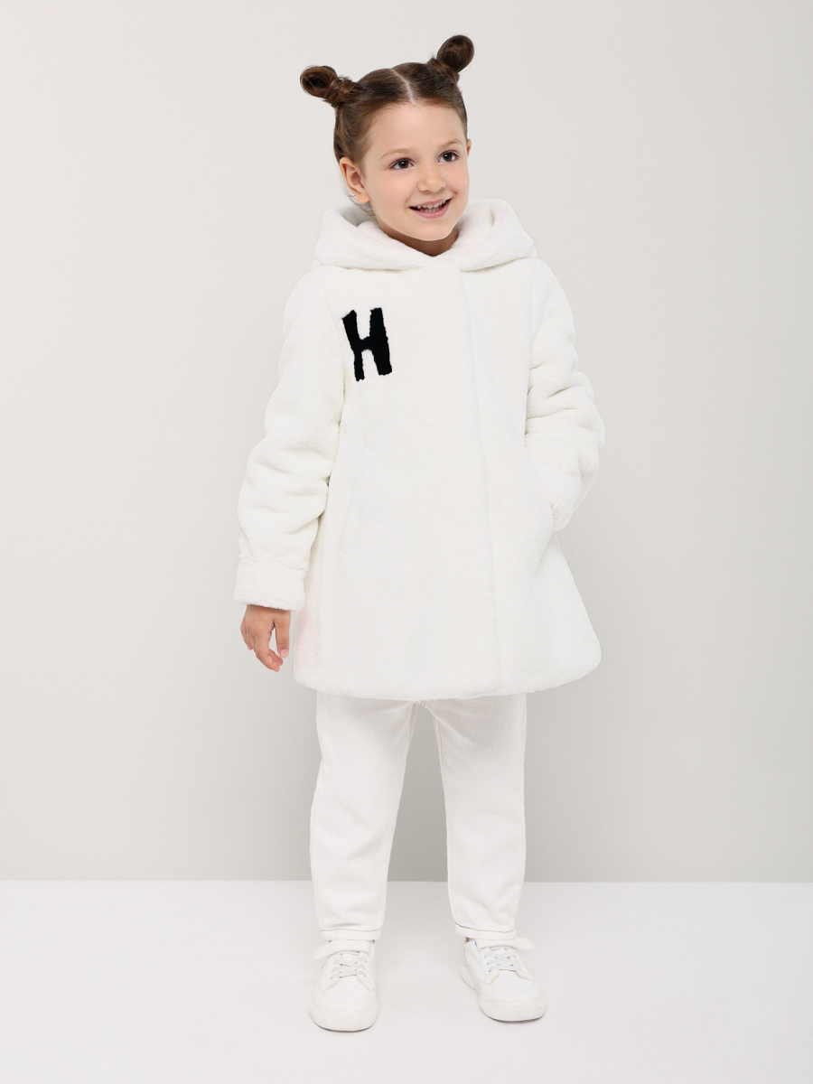 Шуба ALEF 47D-172, белый, 116