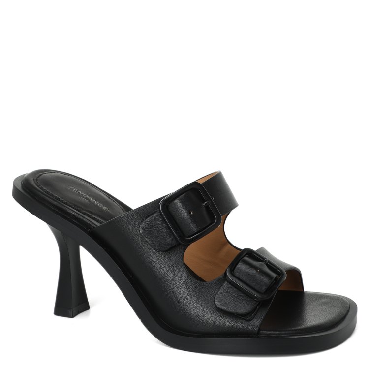 

Мюли женские Tendance CLF355-02 черные 36 EU, Черный, CLF355-02