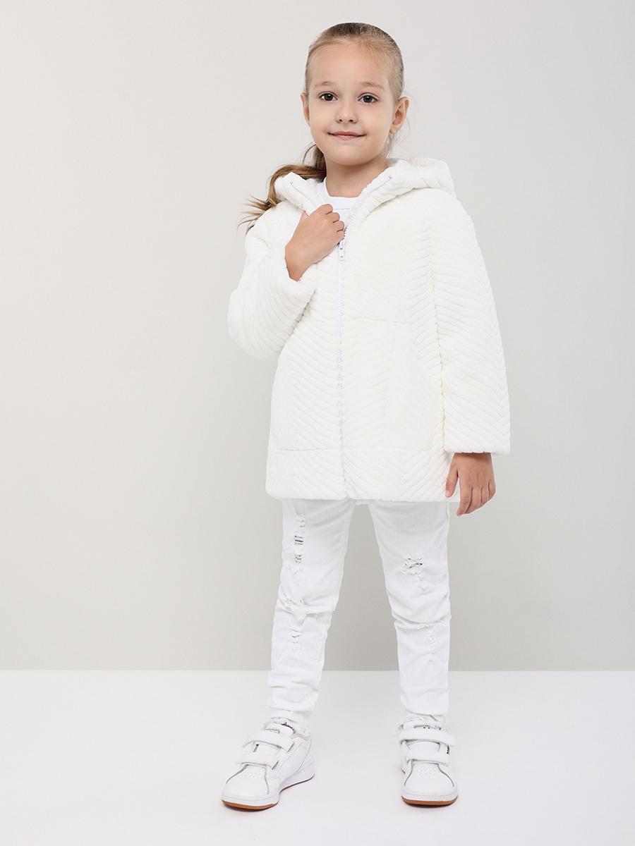 

Полушубок ALEF 6010-1-172, белый, 98, 6010-1-172