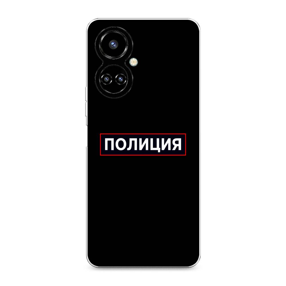 

Чехол Awog на Tecno Camon 19/19 Pro 4G "Police logo", Разноцветный, 301650-5