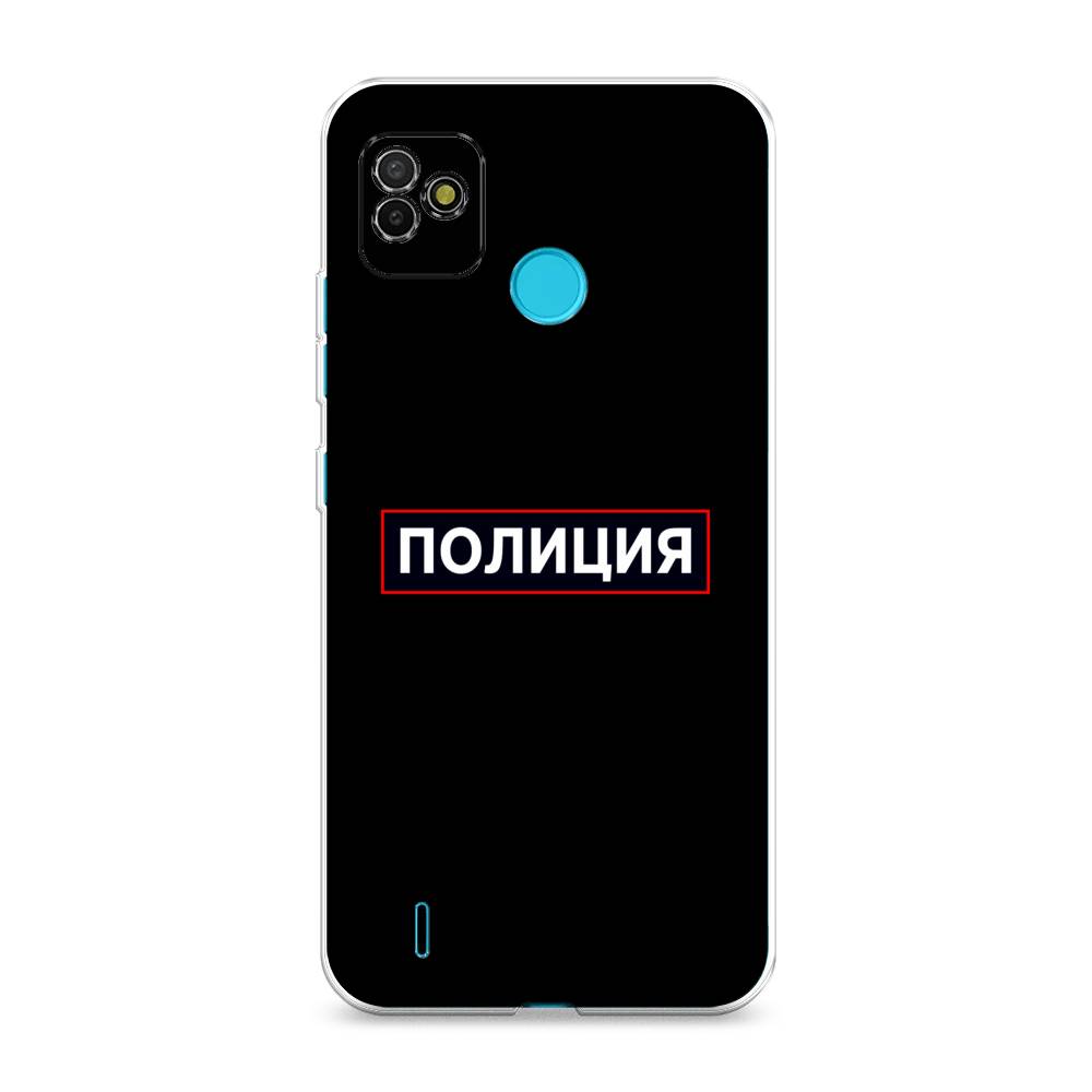 

Чехол Awog на Tecno POP 5 "Police logo", Разноцветный, 301150-5