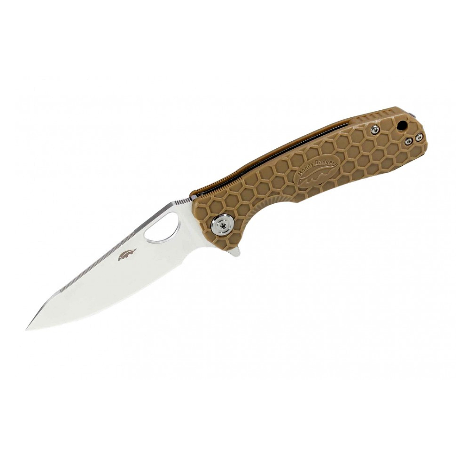 

Нож Honey Badger Leaf M Песочный, Коричневый, Leaf