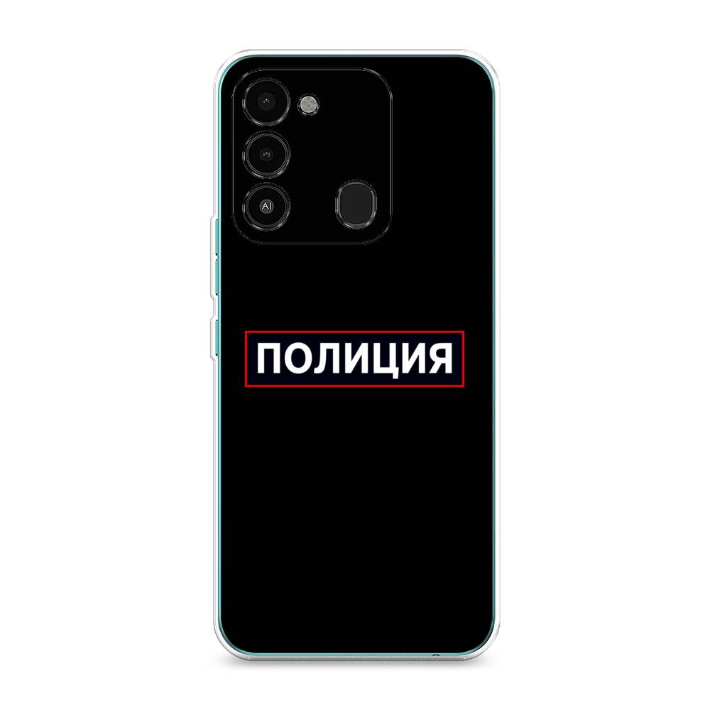 

Чехол Awog на Tecno Spark Go 2022/8С/9 "Police logo", Разноцветный, 301350-5