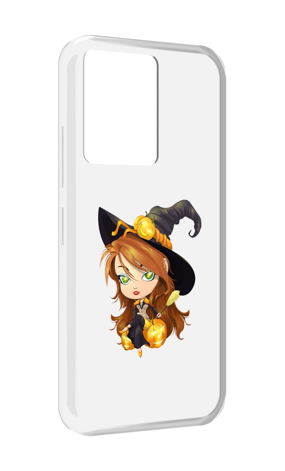 

Чехол MyPads Ведьмочка для Infinix Note 12 5G X671 / Note 12 Pro 5G, Прозрачный, Tocco