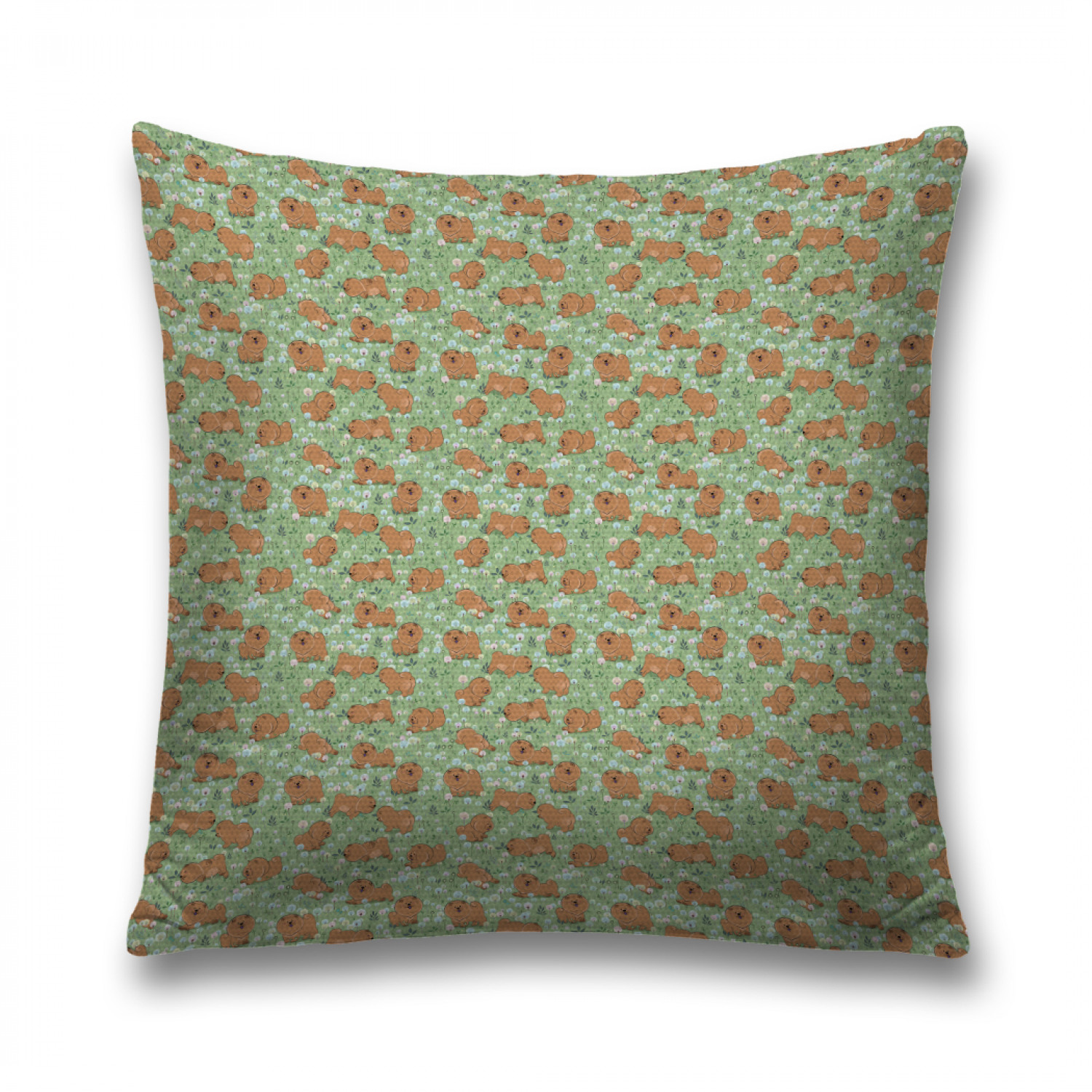 

Наволочка декоративная JoyArty "Китайские Чау-Чау" на молнии, 45x45 см, Зеленый, Китайские Чау-Чау