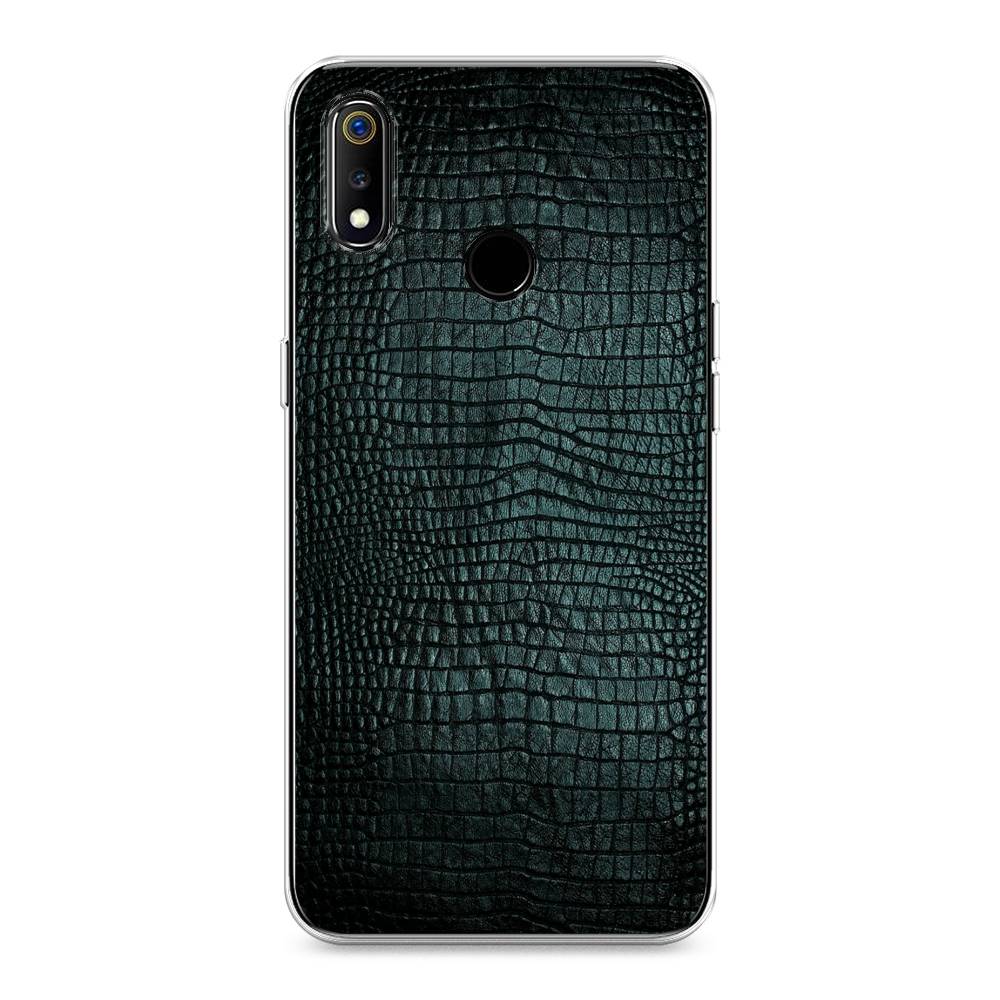 

Чехол Awog на Realme 3 "Черная змея", Разноцветный, 251050-3