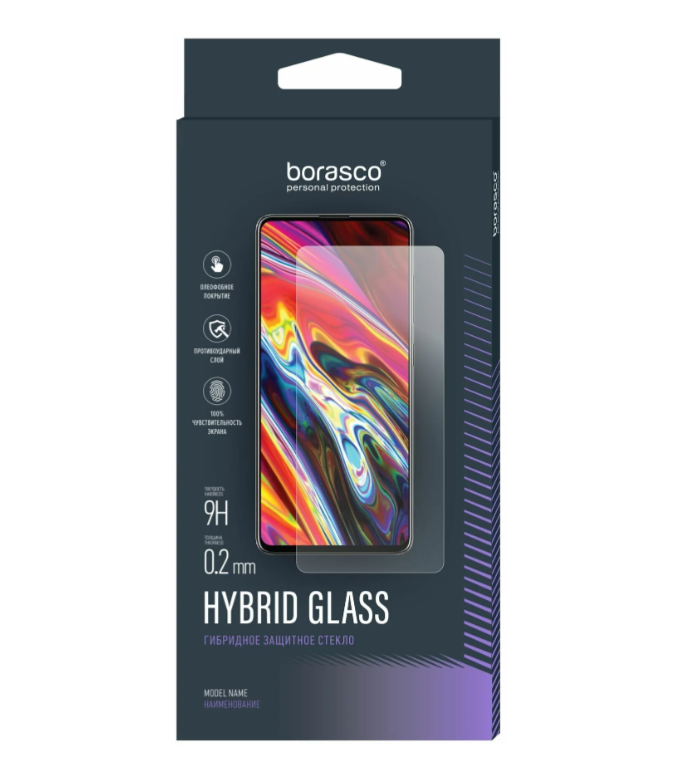 

Стекло защитное Hybrid Glass VSP 0,26 мм для Huawei P30