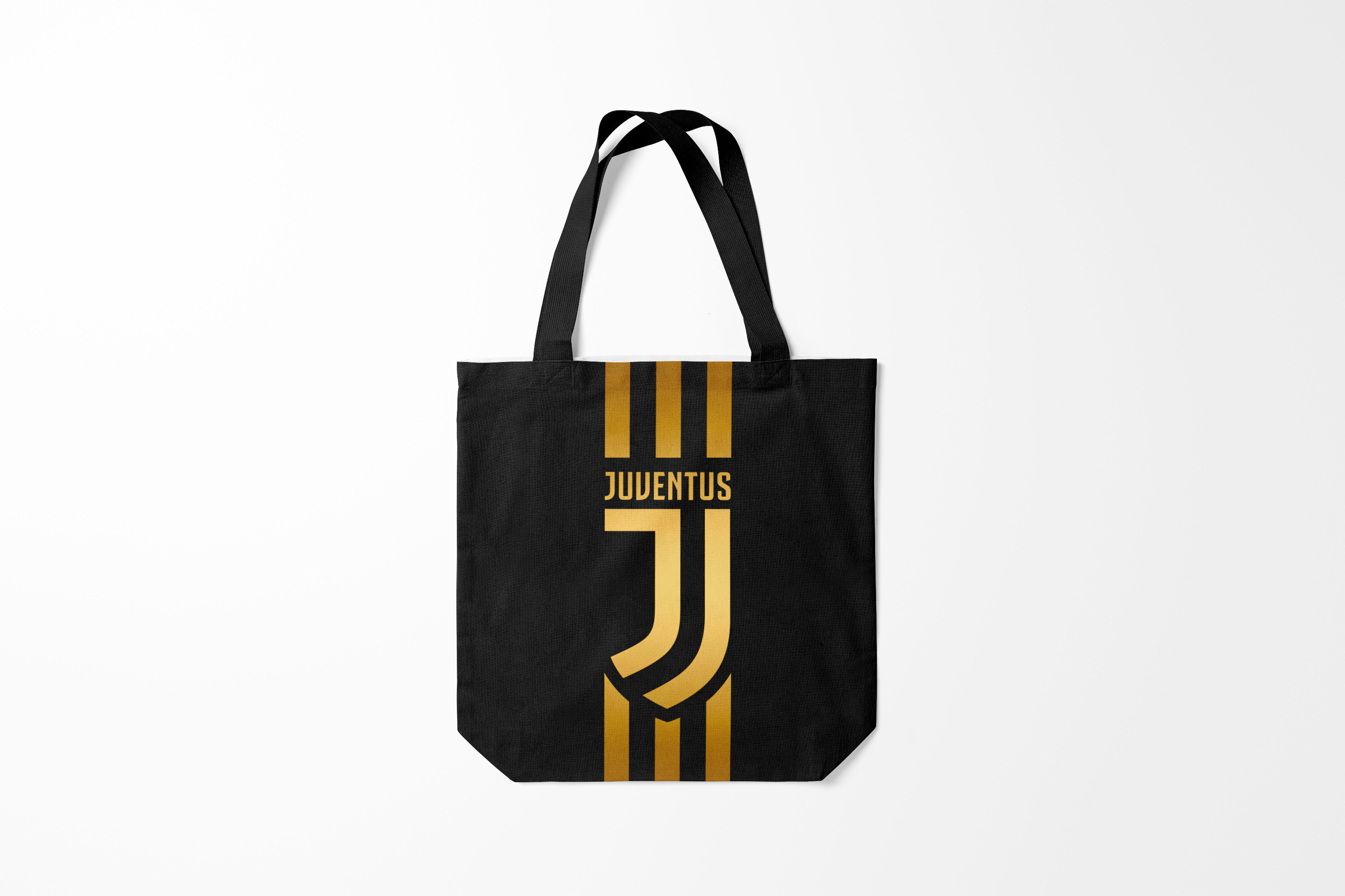 

Сумка шoппер унисекс Burnettie Juventus, черный, Juventus