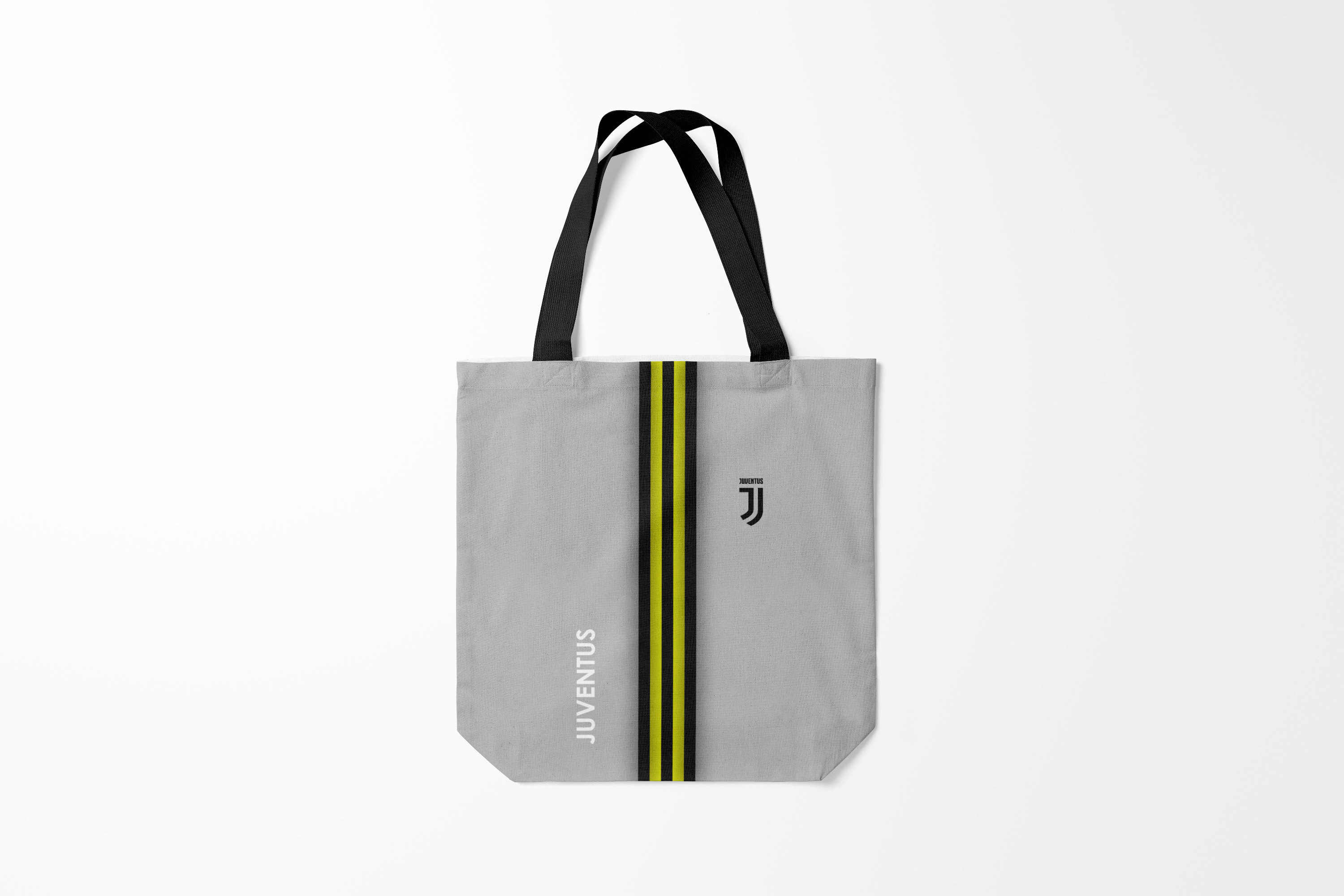 

Сумка шoппер унисекс Burnettie Juventus, серый, Juventus