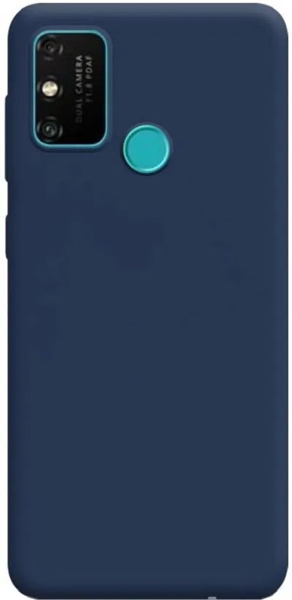 

Силиконовый чехол BoraSCO Soft Touch с микрофиброй для Honor 9A синий