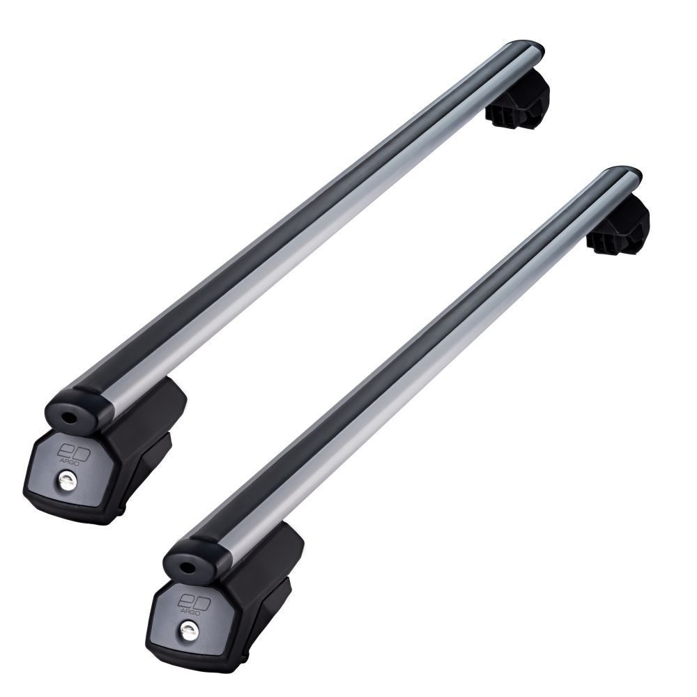 

Багажник на крышу ED Арго с замком аэро дуги 1,25м Mitsubishi ASX 2010-2022,ED-5244, Серебристый