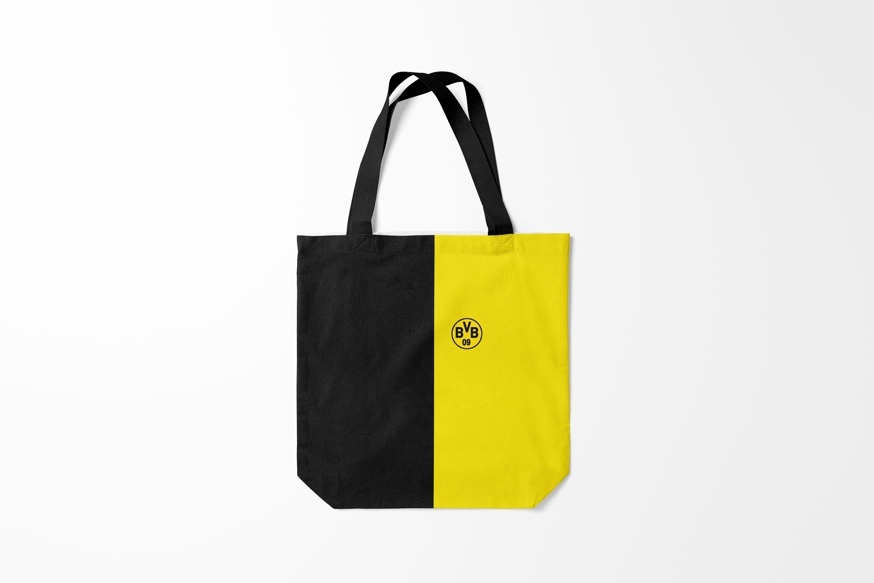 

Сумка шoппер унисекс Burnettie Borussia BORUSSIA., желтый; черный, Borussia BORUSSIA.