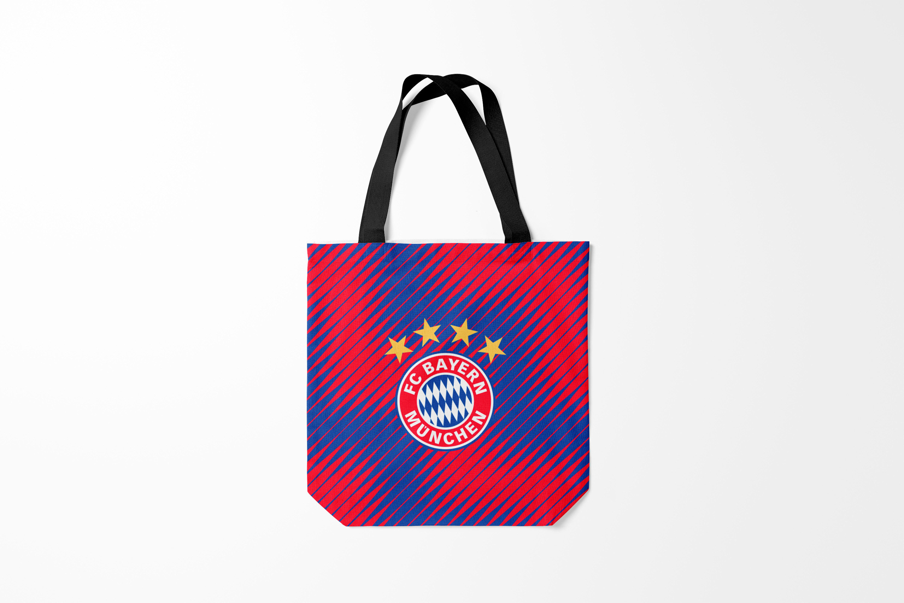 

Сумка шoппер унисекс Burnettie Bayern Munchen MUNCHEN., фиолетовый; красный, Bayern Munchen MUNCHEN.
