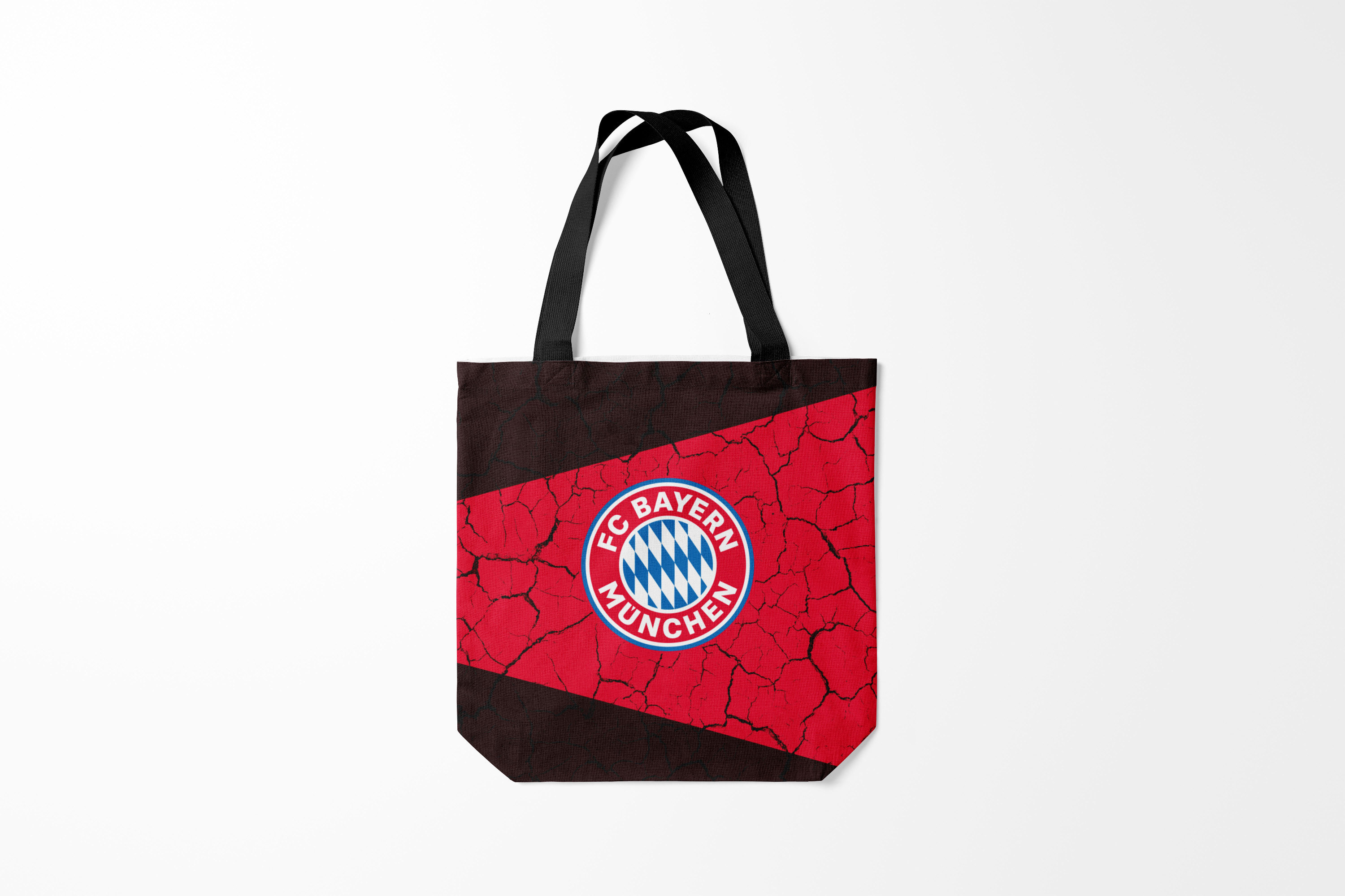 

Сумка шoппер унисекс Burnettie Bayern Munchen FC БАВАРИЯ, красный, Bayern Munchen FC БАВАРИЯ