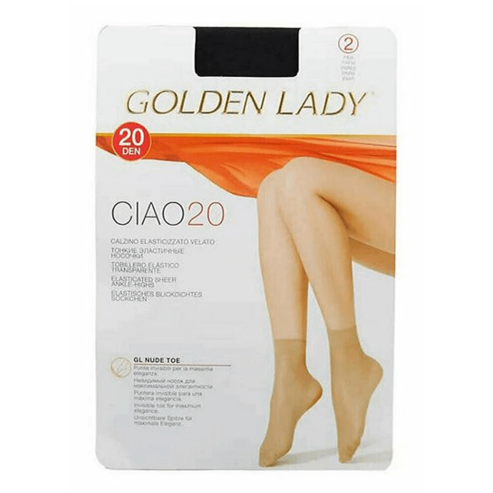 

Носки женские Golden Lady разноцветные, Разноцветный