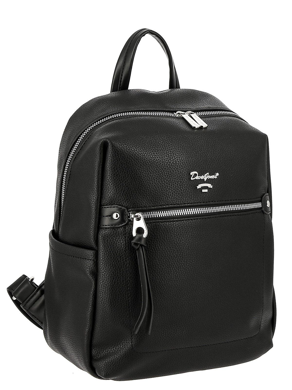 Рюкзак женский David Jones 6953-3DD черный, 33х24х13 см
