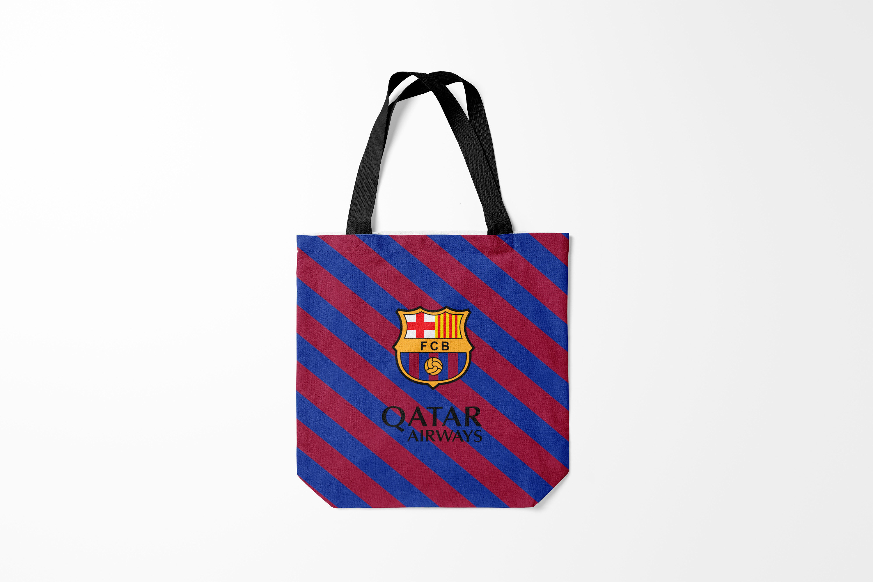 

Сумка шoппер унисекс Burnettie Barcelona, красный; синий, Barcelona