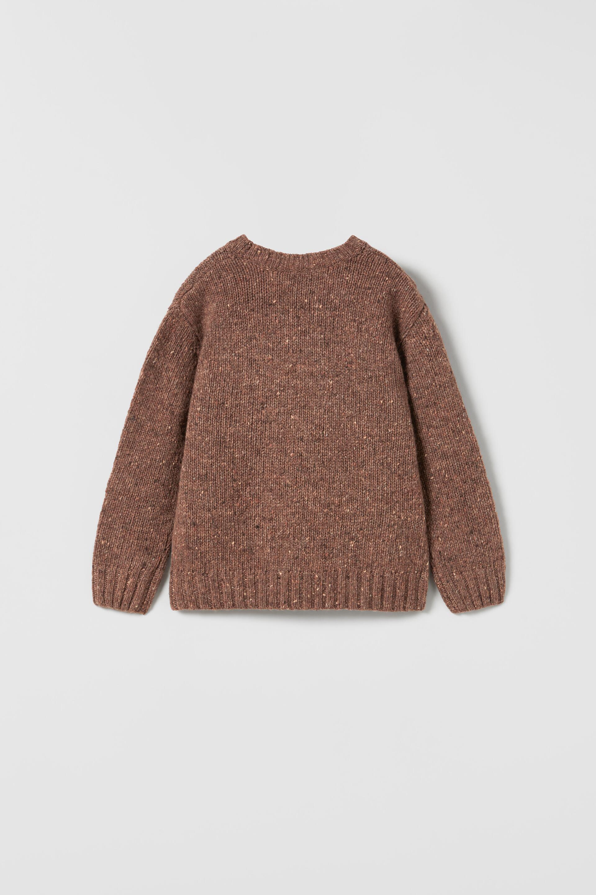 

Джемпер детский ZARA 0575576870032, коричневый, 116 (доставка из-за рубежа), 05755768700