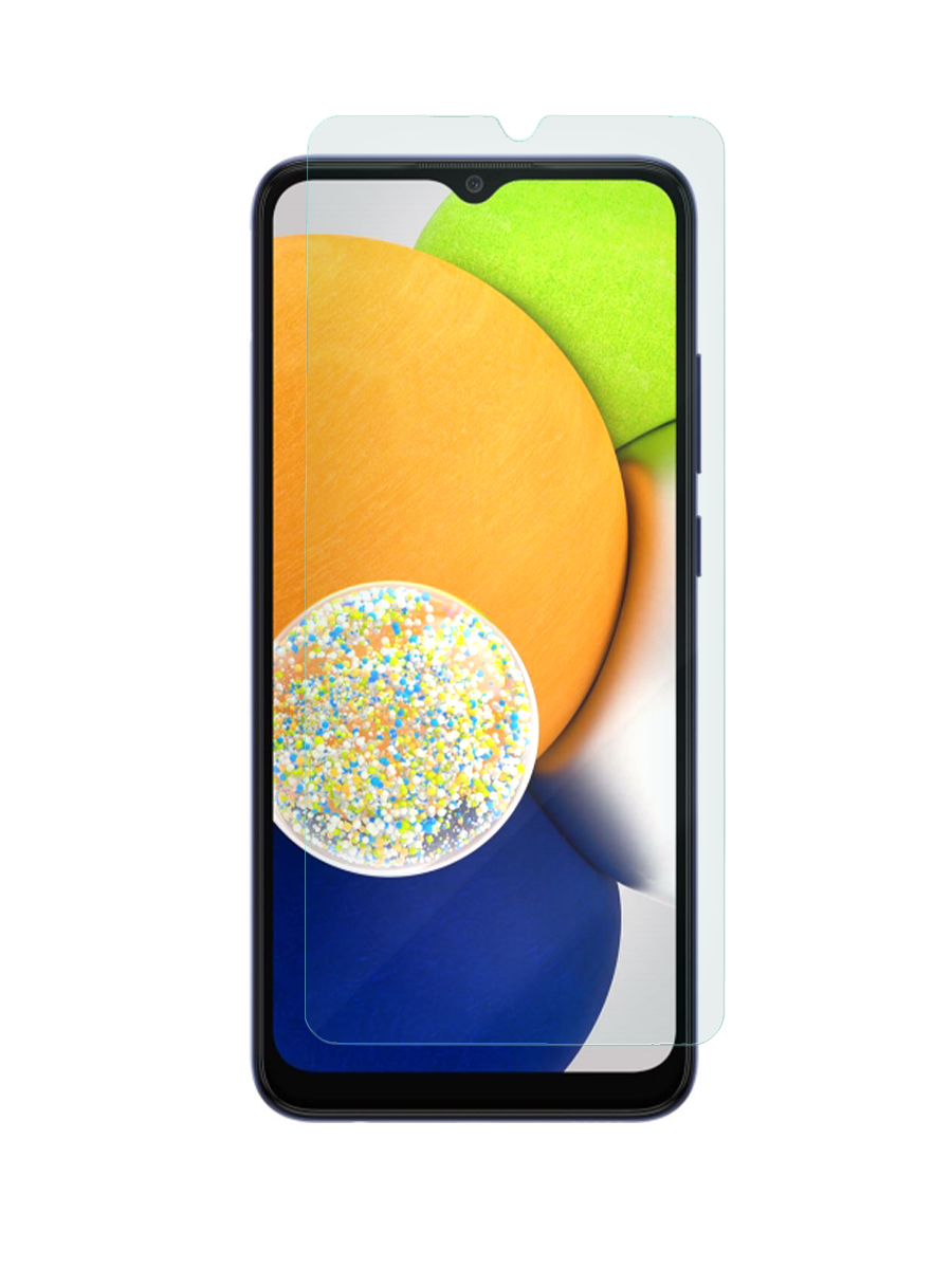 

Защитное стекло Mobileocean для Samsung A03 A035 прозрачное, без рамки, MOTG-SAM-A03
