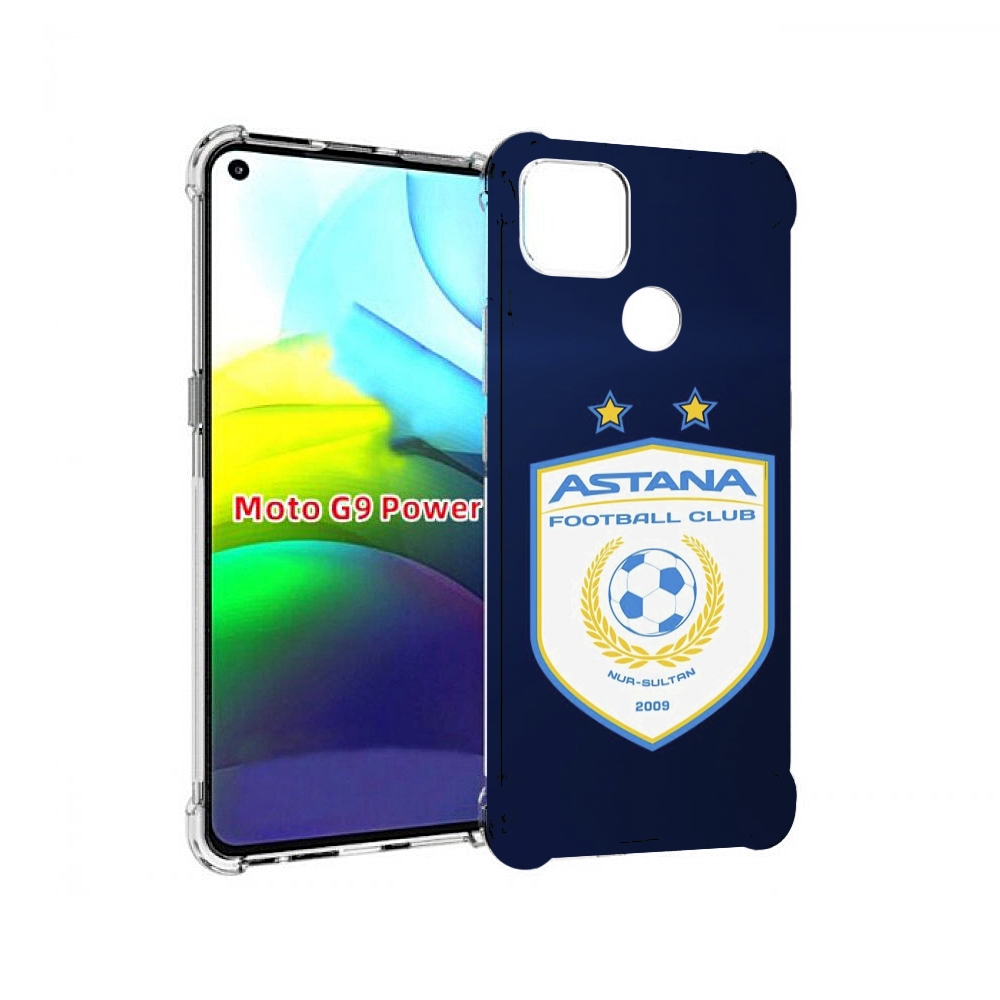 

Чехол MyPads фк астана нур султан для Motorola Moto G9 Power, Прозрачный, Tocco