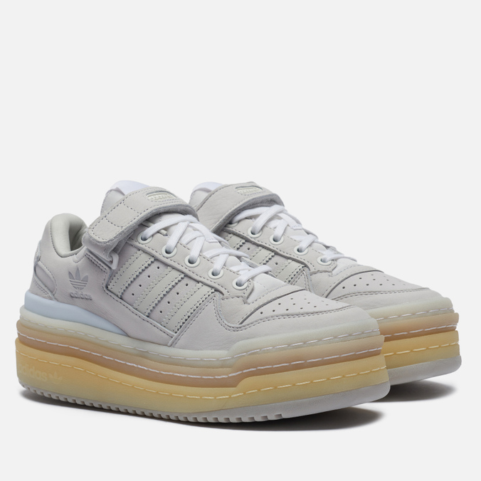 фото Кроссовки женские adidas originals triple platforum low dirty cream бежевые 3.5 us