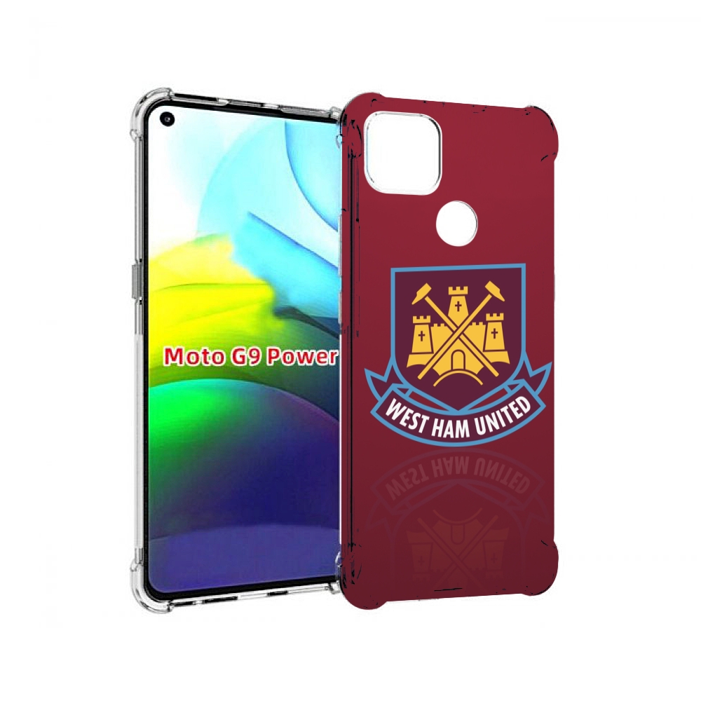 

Чехол MyPads фк вест хэм мужской для Motorola Moto G9 Power, Прозрачный, Tocco