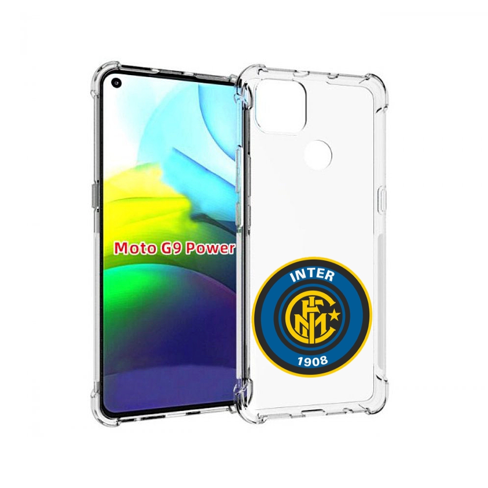 

Чехол MyPads фк интер мужской для Motorola Moto G9 Power, Прозрачный, Tocco
