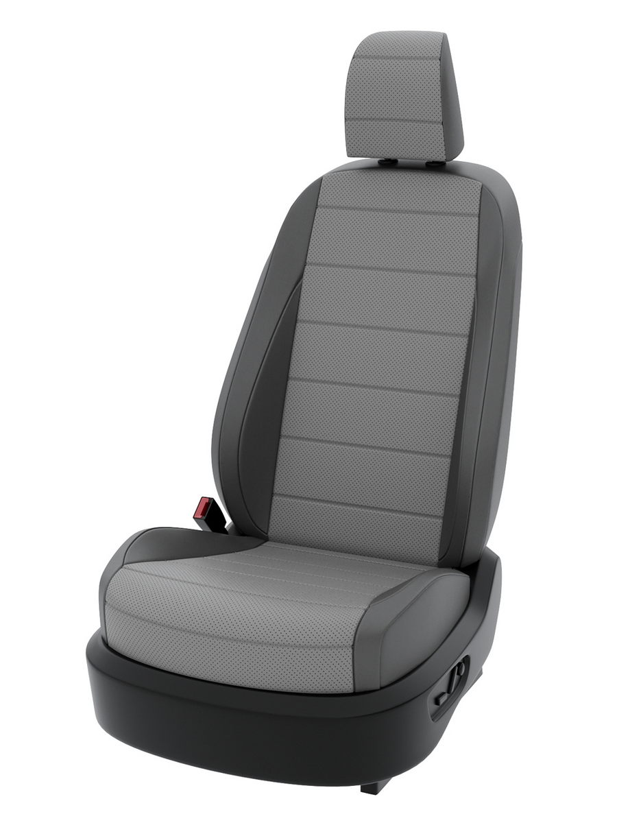 

Чехлы Центр Авточехлов на сидения Тойота Приус 4 хэтчбек экокожа CNTRA700F-64, Серый, 789