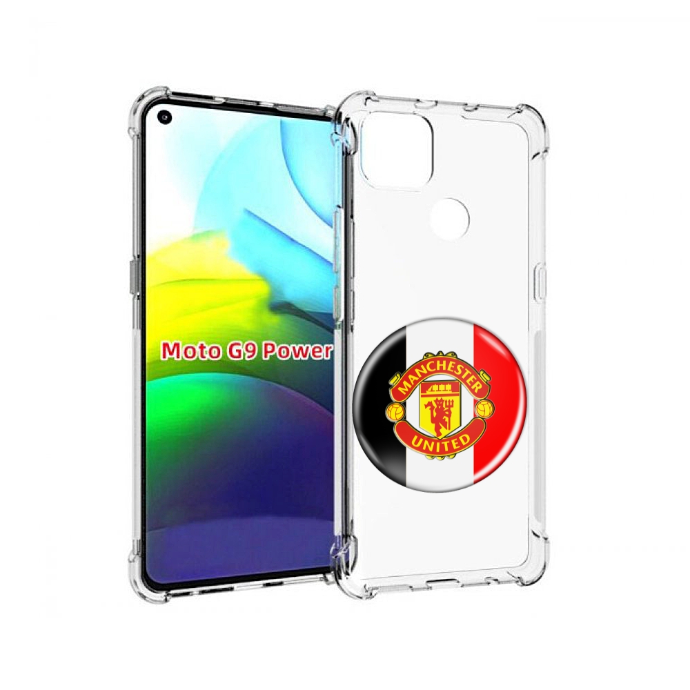 

Чехол MyPads фк манчестер юнаитед мужской для Motorola Moto G9 Power, Прозрачный, Tocco