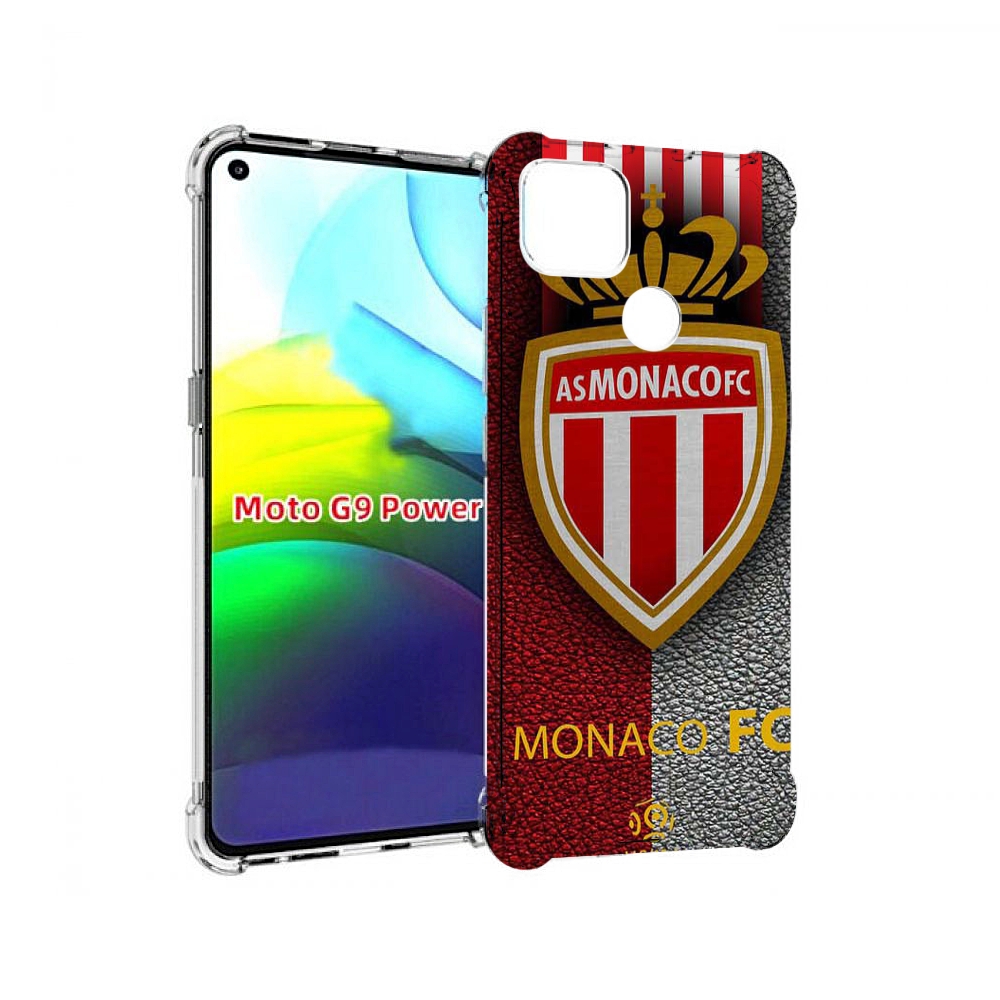 

Чехол MyPads фк монако для Motorola Moto G9 Power, Прозрачный, Tocco