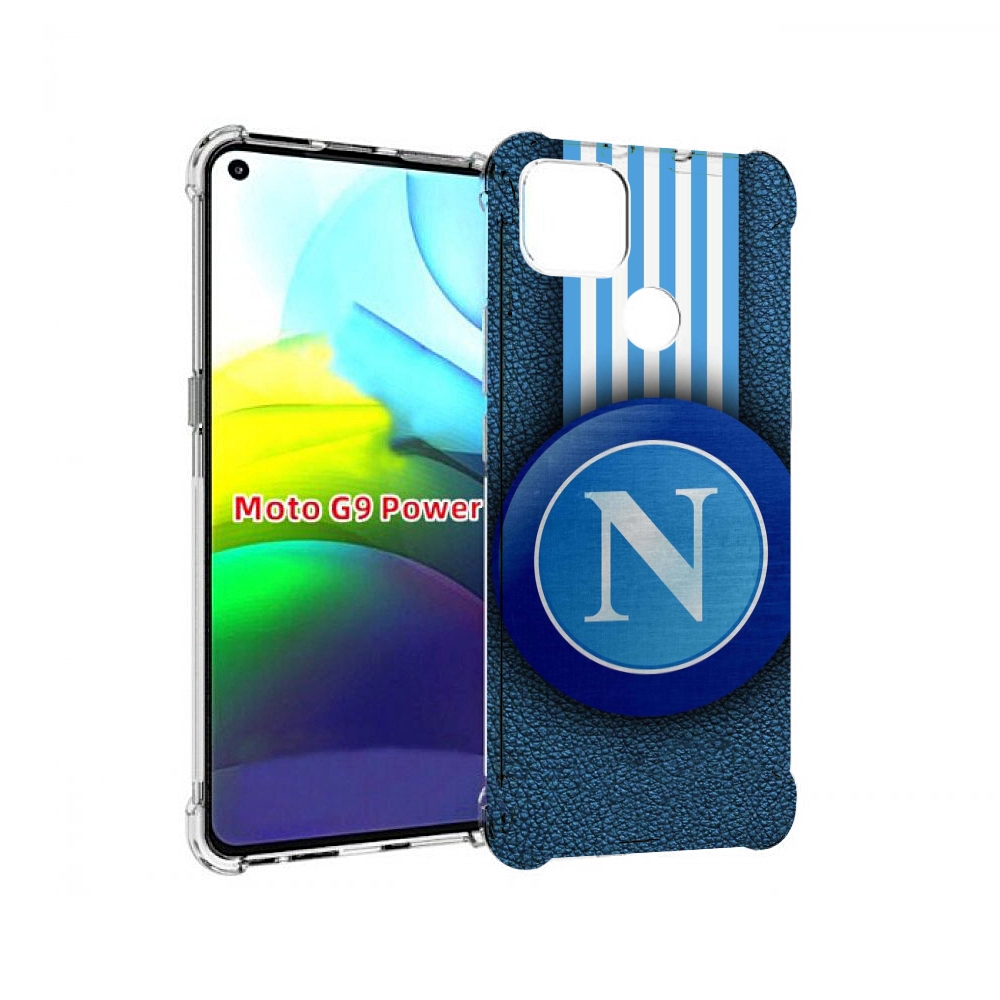 

Чехол MyPads фк наполи мужской для Motorola Moto G9 Power, Прозрачный, Tocco