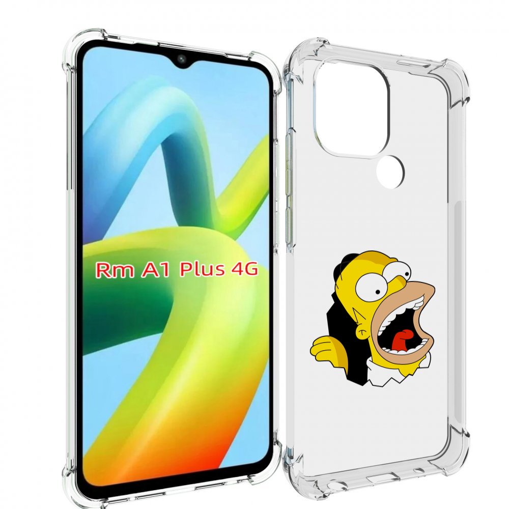 

Чехол MyPads гомер-голодный для Xiaomi Redmi A1 Plus +, Прозрачный, Tocco