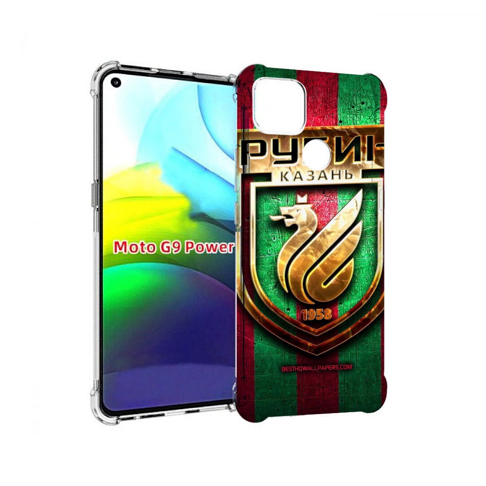 

Чехол MyPads фк рубин казань для Motorola Moto G9 Power, Прозрачный, Tocco