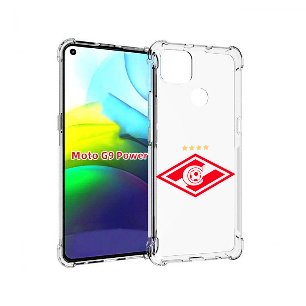 

Чехол MyPads фк спартак 1 для Motorola Moto G9 Power, Прозрачный, Tocco