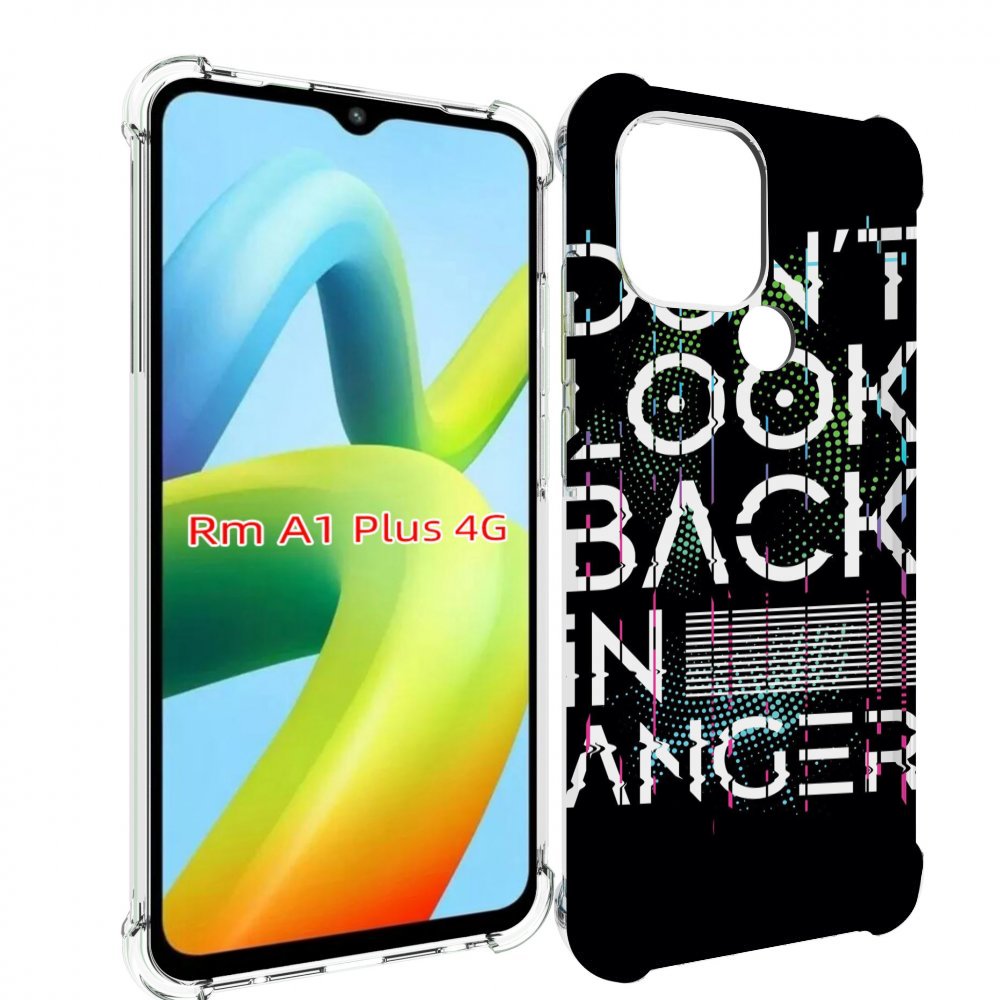 

Чехол MyPads графический-текст для Xiaomi Redmi A1 Plus +, Прозрачный, Tocco