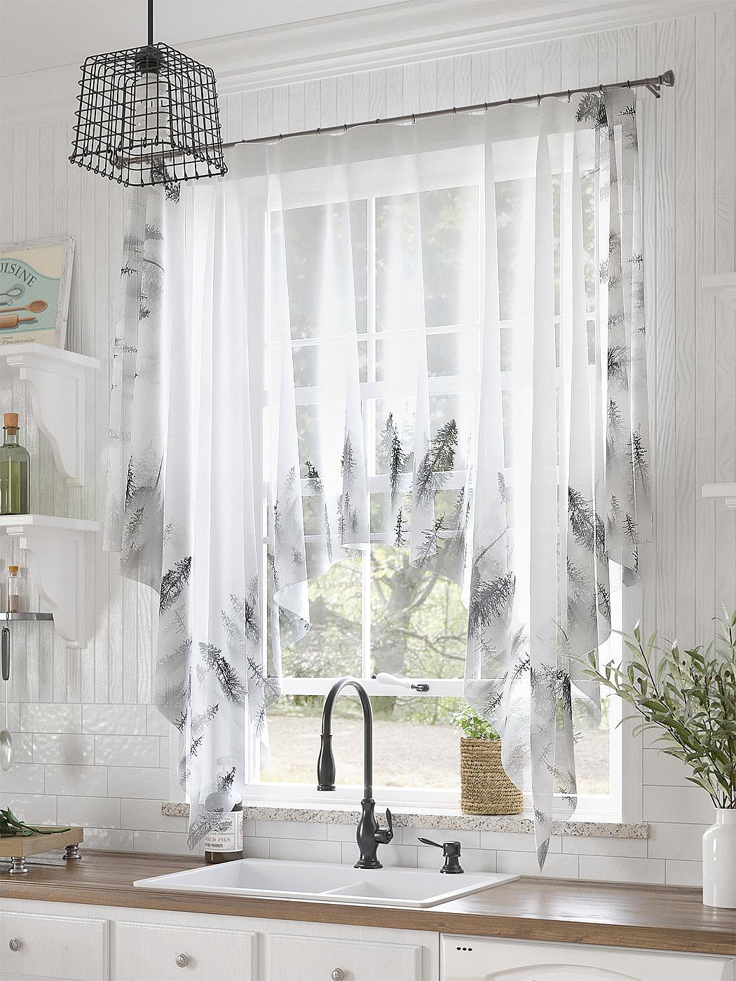 

Тюль AT HOME / шторы в комнату 200х145 см / Феристен, 534052