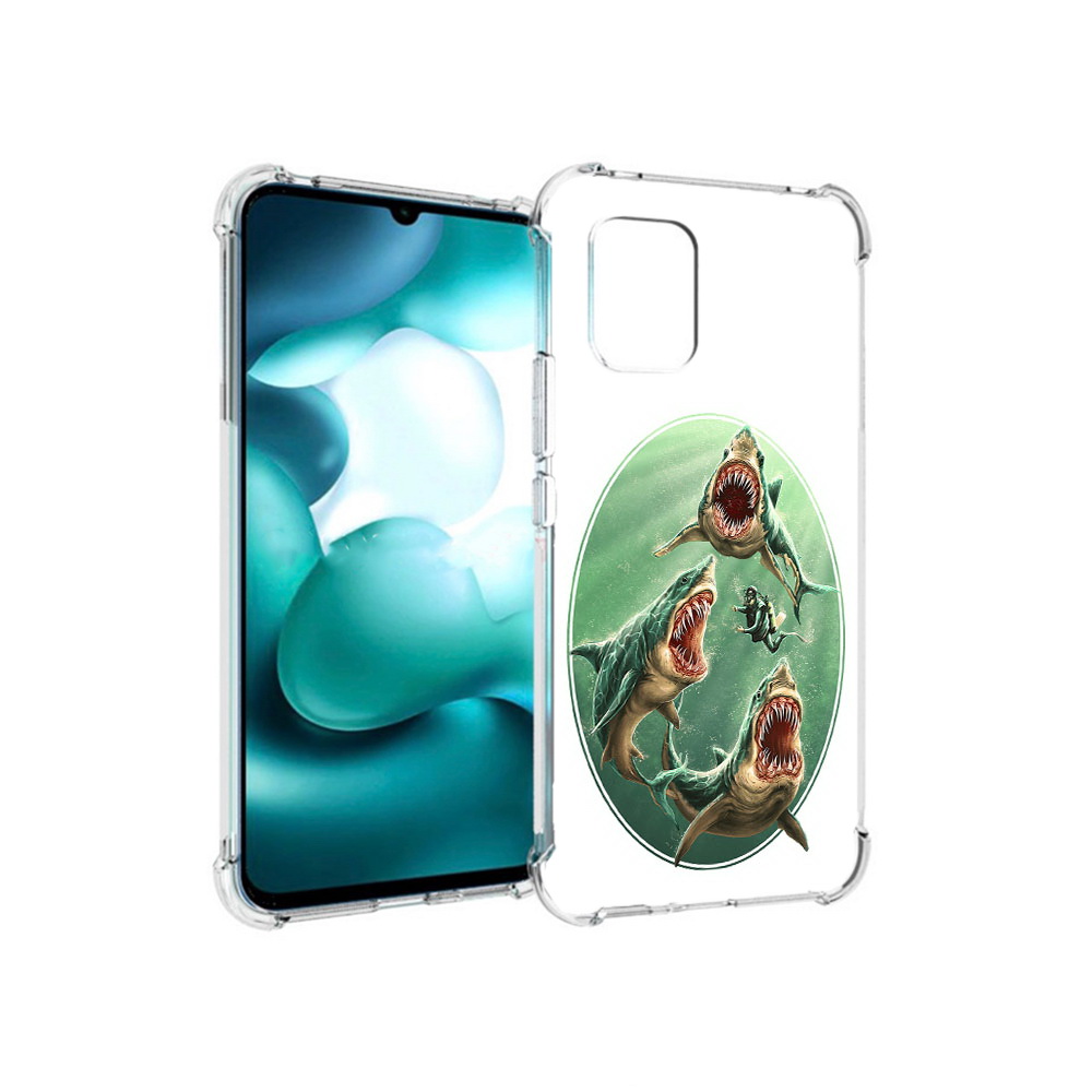 

Чехол MyPads Tocco для Xiaomi Mi 10 Lite синяя бездна (PT150213.294.600), Прозрачный, Tocco