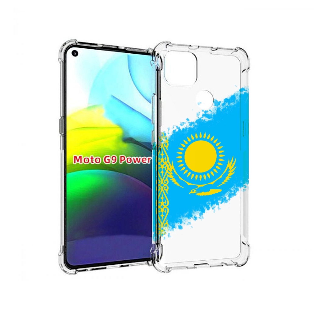 

Чехол MyPads флаг Казахстана для Motorola Moto G9 Power, Прозрачный, Tocco