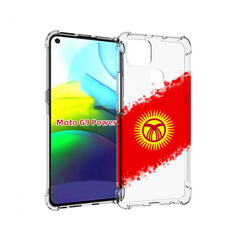 

Чехол MyPads флаг Киргизии для Motorola Moto G9 Power, Прозрачный, Tocco