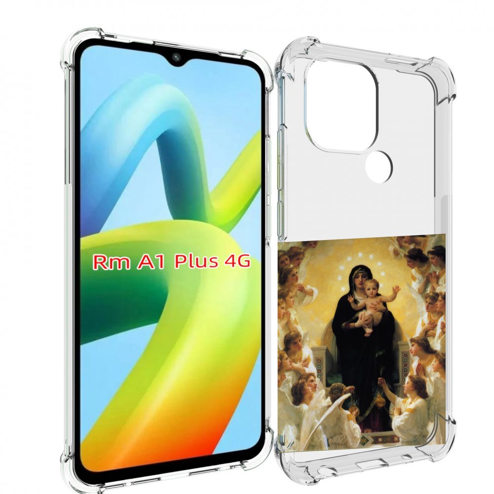 

Чехол MyPads дева-мария для Xiaomi Redmi A1 Plus +, Прозрачный, Tocco