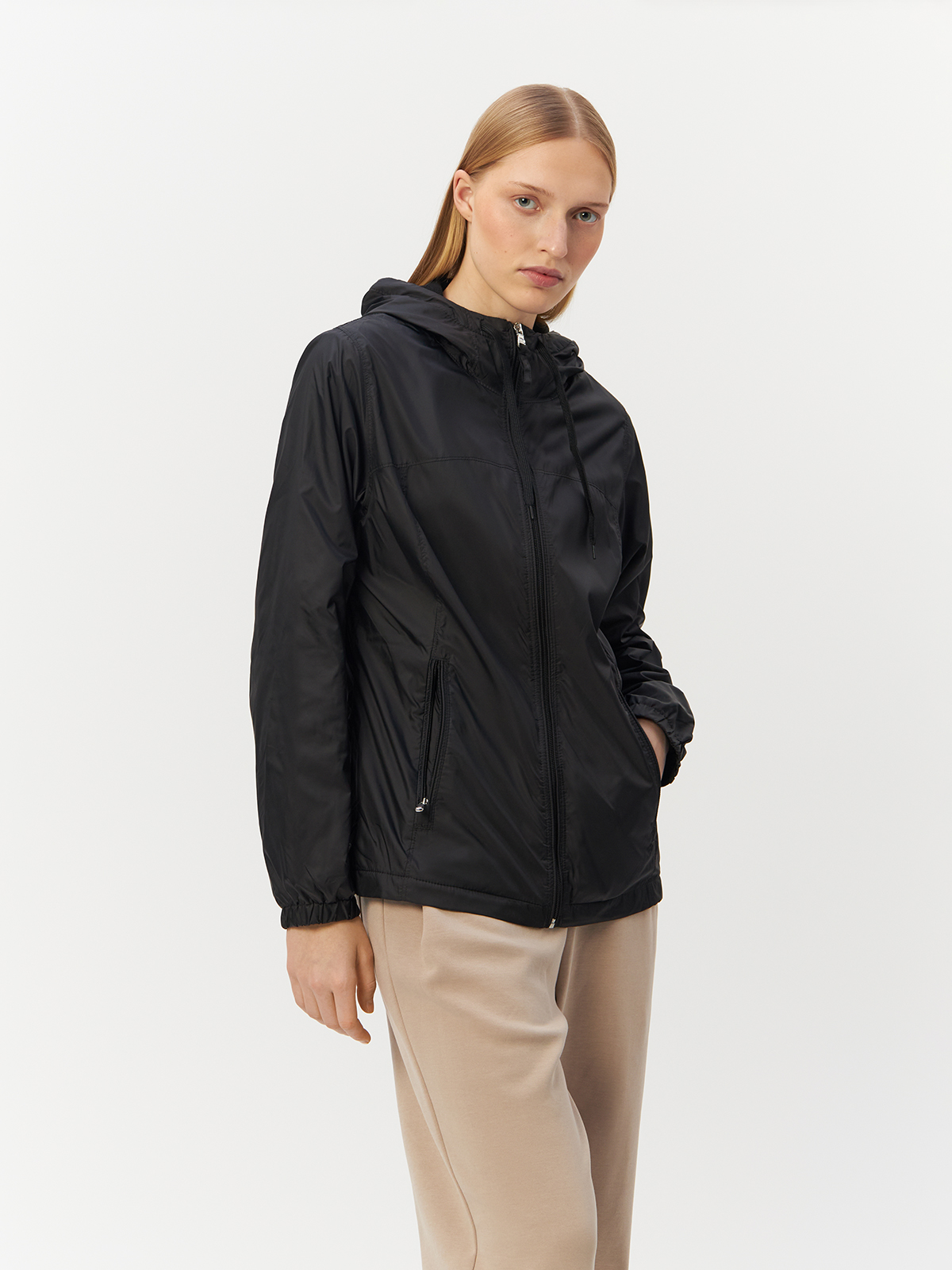 Куртка Calvin Klein для женщин, чёрная, размер S, CW344124