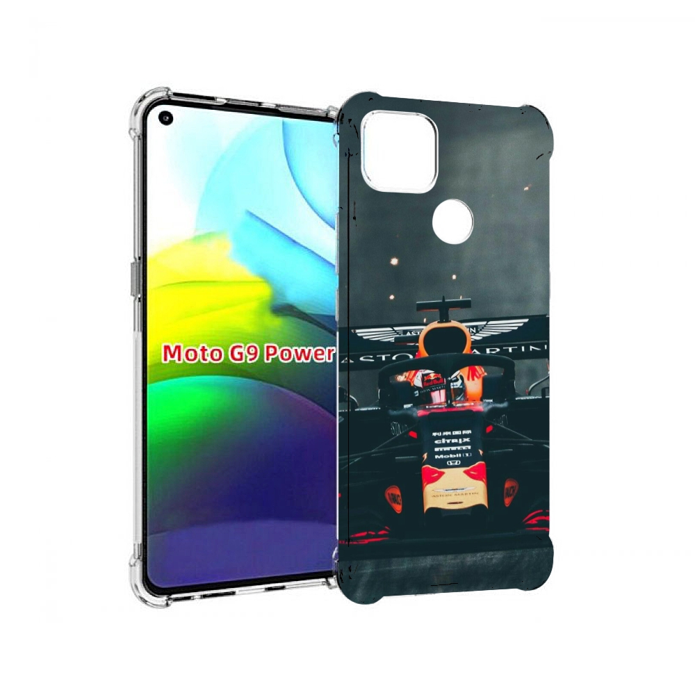 

Чехол MyPads формула 1 астон мартин для Motorola Moto G9 Power, Прозрачный, Tocco